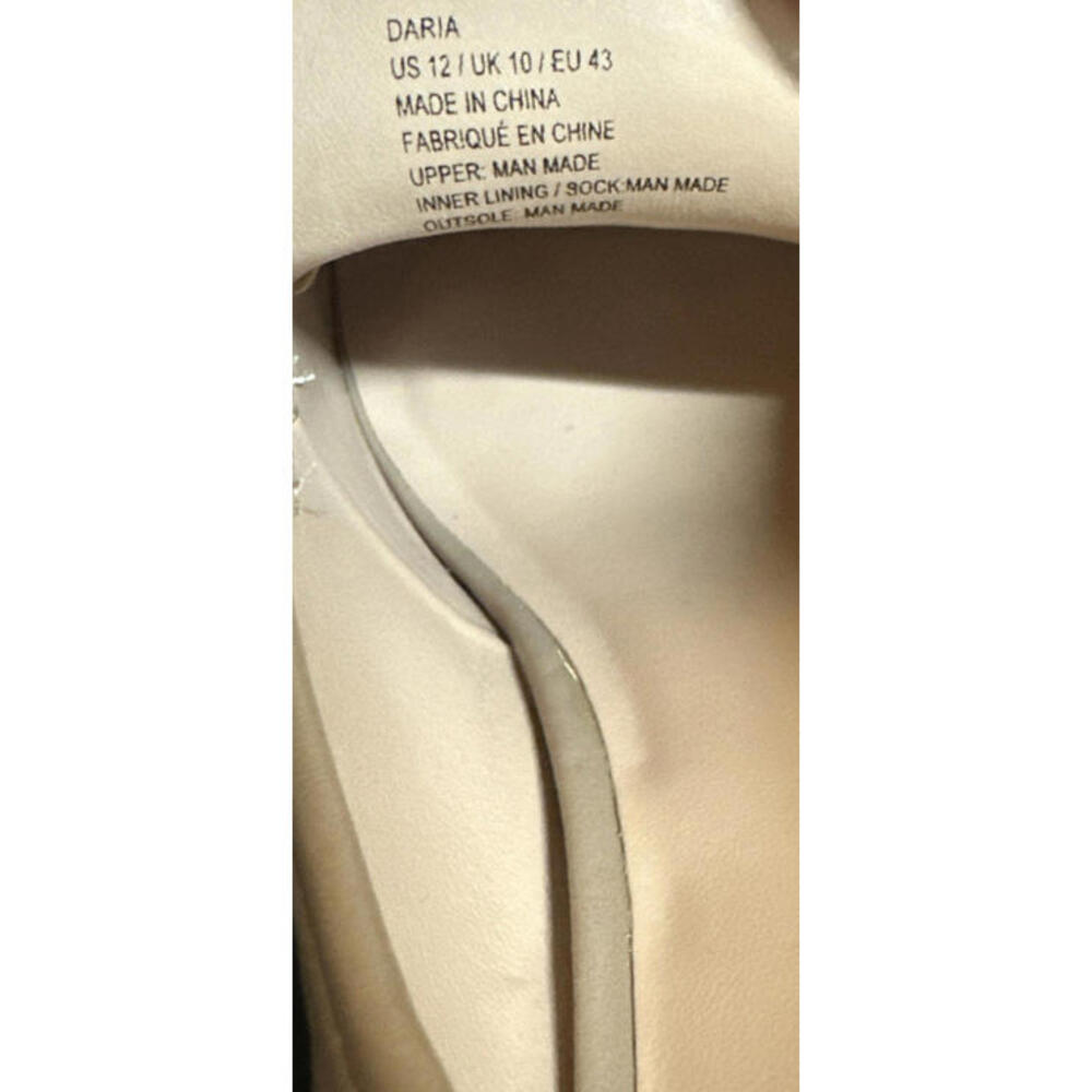 Justfab Daria Block Heeled Loafer Pump in Portabella, Size 12 NWoT - Picture 8 of 9